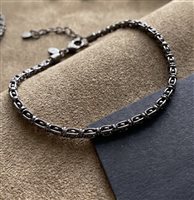 Bracciale Stocco Gioielli in Argento Onice ABR 498 - ABR 498